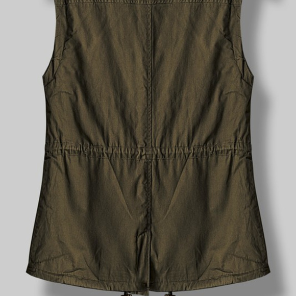 🌹FIRM PRICE🌹 ANORAK VEST, Faux Fur Lined - Black - Picture 7 of 8